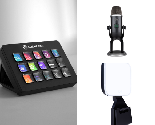 Essential Streaming Setup For Twitch Streamers🤓🎥👾 cover photo collage