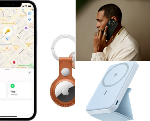 Aesthetic & Daily Tech Essentials cover photo collage