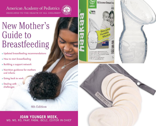 Breastfeeding Must Haves! cover photo collage