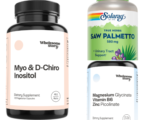 PCOS Supplements for Weightloss and Hair Regrowth cover photo collage