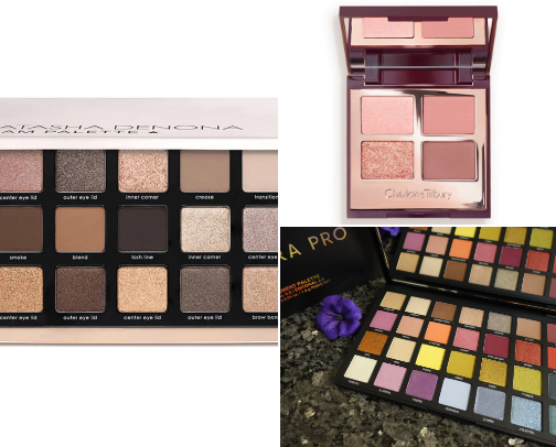 💜🤍Eyeshadow pallets worth the splurge for your collection.💜🤍 cover photo collage