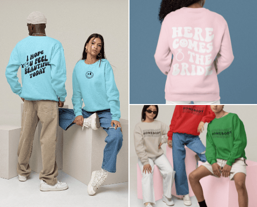 Sweatshirts cover photo collage