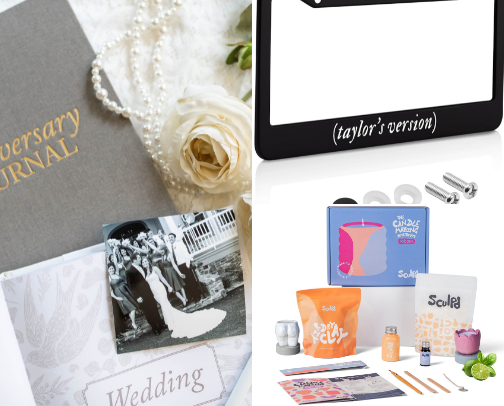 Creative gifts cover photo collage