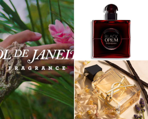 Perfume cover photo collage