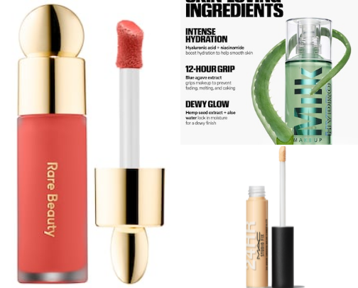My favorite beauty recs cover photo collage