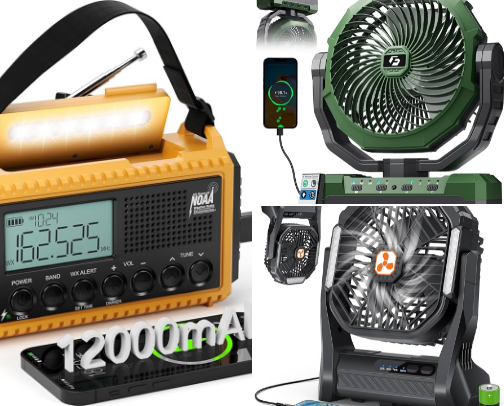 Camping, Hiking, Backpacking Essentials cover photo collage