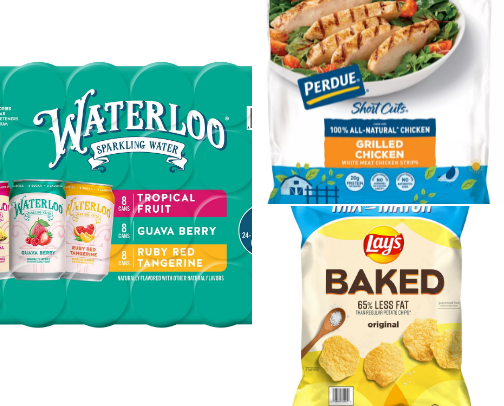 My must haves for a fit fall in my fridge and pantry!! cover photo collage