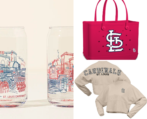 St Louis Cardinal Fan For Life cover photo collage