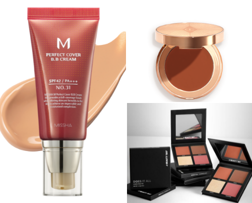 We are women, so if we want, we do our makeup. cover photo collage