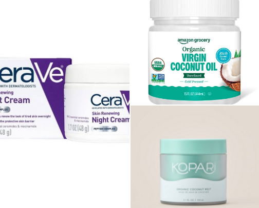 Skincare cover photo collage