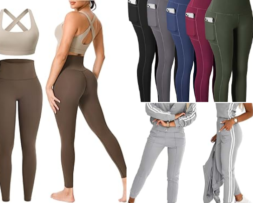 Active Wear & Sweat Suits for Style & Performance cover photo collage