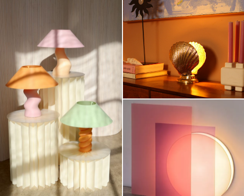 Fun, Unique Lamps/ Lighting cover photo collage