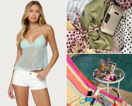 the ultimate 2000s main character summer closet guide cover photo collage
