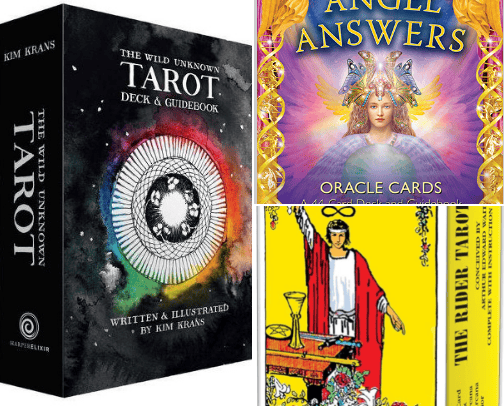 Most beautiful Tarot Cards cover photo collage