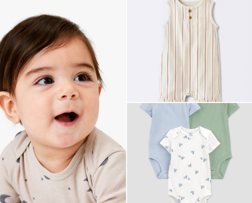 Affordable outfits for baby boys! cover photo collage