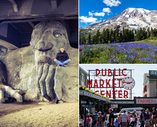 Seattle, WA cover photo collage