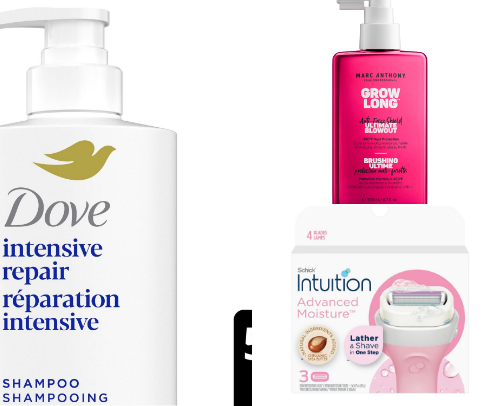 Affordable haircare routine!( and some body care) cover photo collage