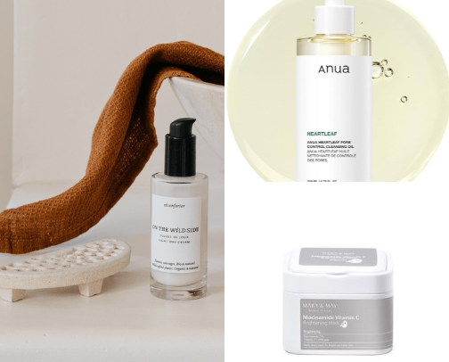 Essentiels peau 🫧🎀 cover photo collage