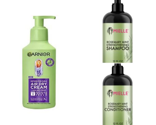 Hair care cover photo collage