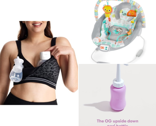 Postpartum Recovery/Baby Care Must Haves  First Time Mothers cover photo collage