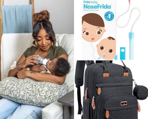 Must have baby products cover photo collage