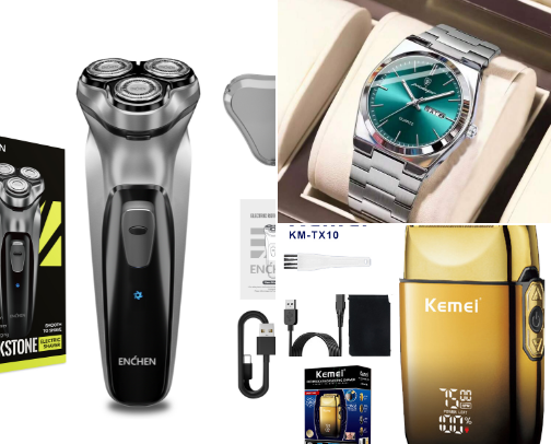 Shaver cover photo collage