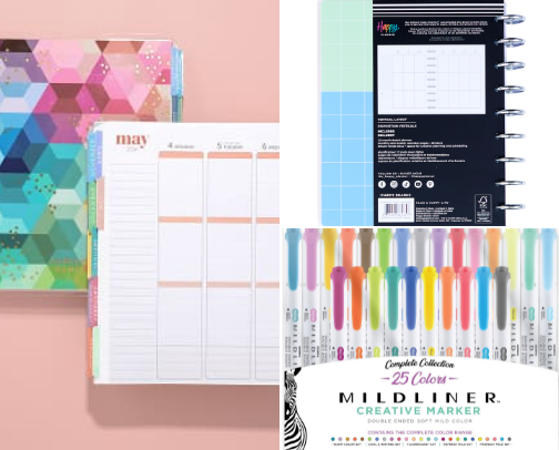 Planning and Journaling Items To Get Your Life Together cover photo collage