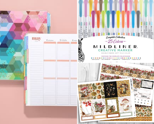 Planning and Journaling Items To Get Your Life Together cover photo collage