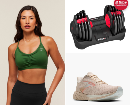 Workout Must Haves 💪🏼 cover photo collage