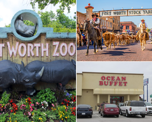 Fort Worth, Texas cover photo collage