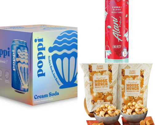 Yummy food and drinks cover photo collage