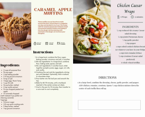 From Pancakes to Pasta: My go to recipes cover photo collage