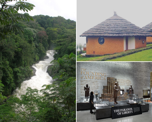Tourism in Nigeria cover photo collage