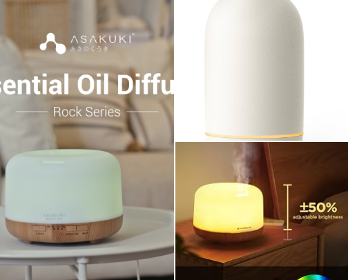 Best Essential Oil Diffusers for a Relaxing Home cover photo collage