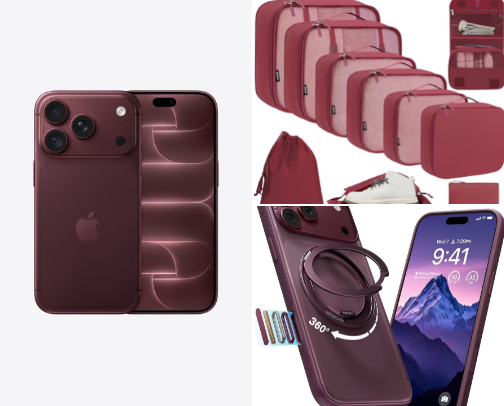 Burgundy Before It Was Trending: My Favorite Finds cover photo collage