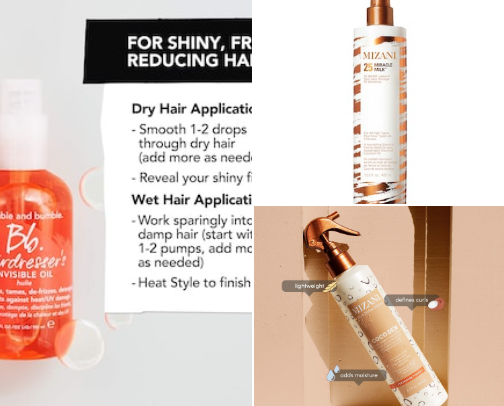 Hair Care Must Haves! cover photo collage