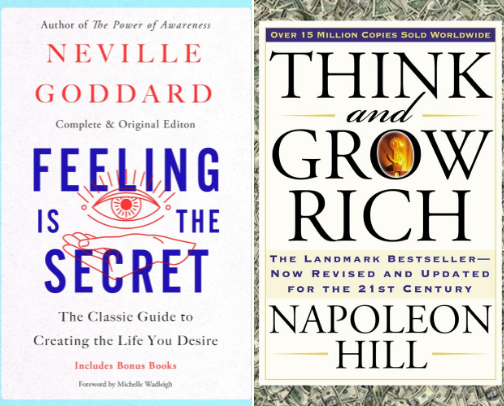 The Best Law of Attraction Books for Manifesting Your Dream Life cover photo collage