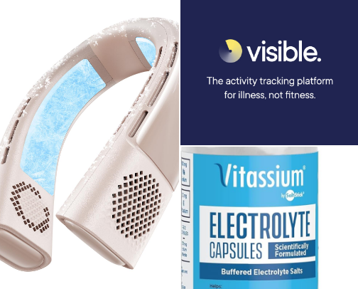 Chronic Illness Survival Items (POTS,MCAS,EDS) cover photo collage