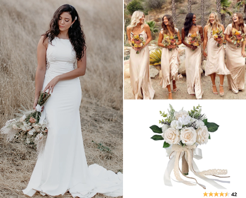 Wedding Ideas and Finds cover photo collage