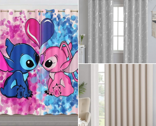 Curtains that complete the room cover photo collage