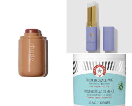 my makeup tried & trues 🦋 cover photo collage