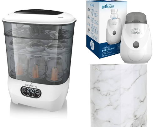 First time Dad baby essentials cover photo collage