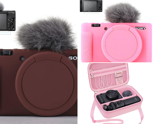 Sony ZV-1 Digital Camera cover photo collage