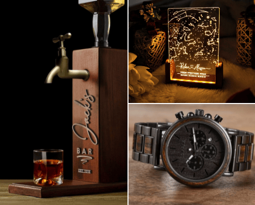 Gifts for Him cover photo collage