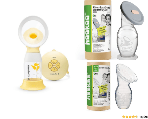 Expressing Breastmilk cover photo collage