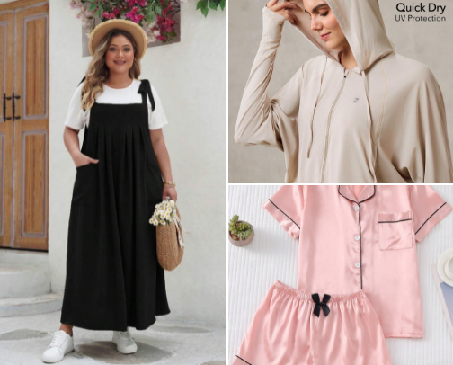 My Wardrobe Basics as a Plus-Size Girly | SHEIN Finds cover photo collage