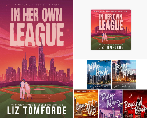 Save & Read - In Her Own League: A Windy City Series Spinoff Fan Essentials cover photo collage