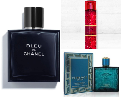 Eau de toilette cover photo collage