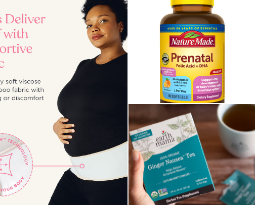 🌸Pregnancy Comfort & Health List cover photo collage