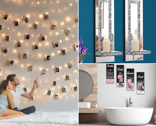Home decor cover photo collage
